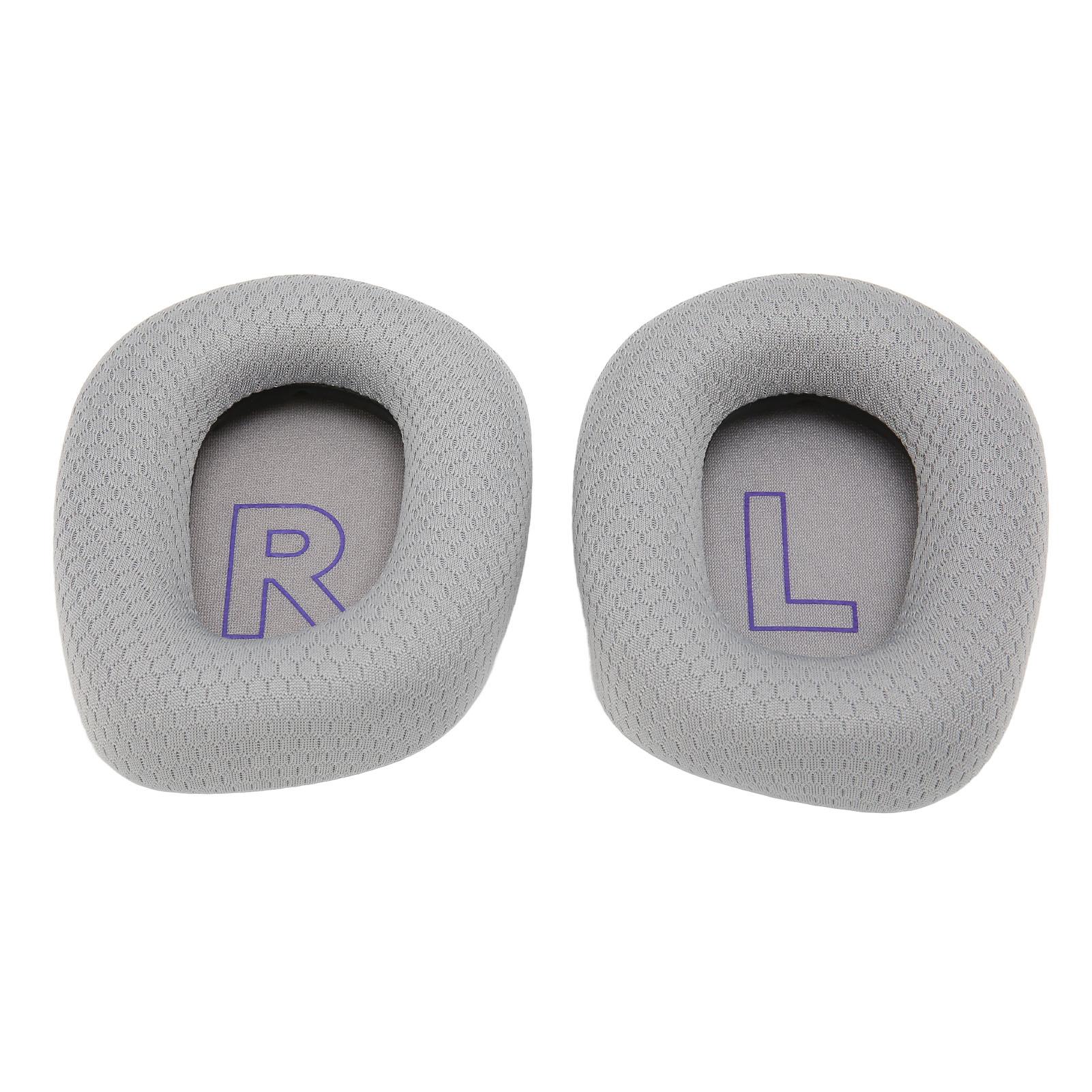 

Earpads Cushions Breathable Comfortable Elastic Replacement Ear Pads for Logitech G733 Headphones Silver Gray серебряный серый