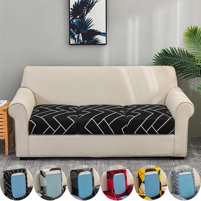 

Эластичные чехлы для диванных подушек, чехлы для диванных сидений, противоскользящие защитные чехлы для мебели, замена отдельных подушек