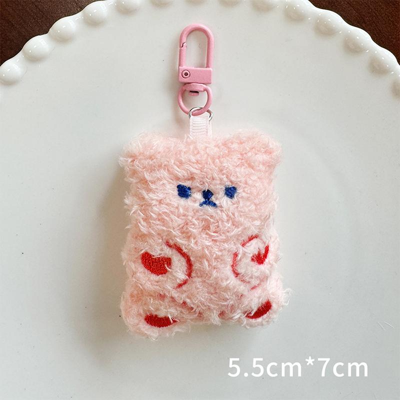 

Милый мультяшный медведь плюшевый брелок мягкая кукла брелок прекрасный рюкзак подвеска сумка подвесное украшение для пары подарки