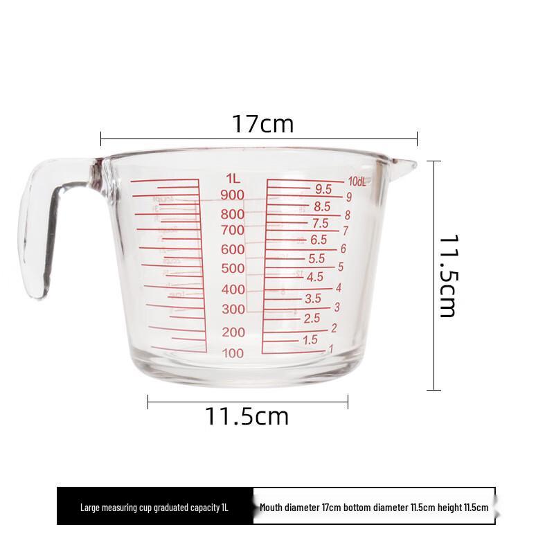 Lilang Tempered Glass Measuring Cup