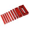 9PCS Height Gauge Blocks Aluminum Alloy Woodworking Setup Bars for Milling Machine Table Saw
