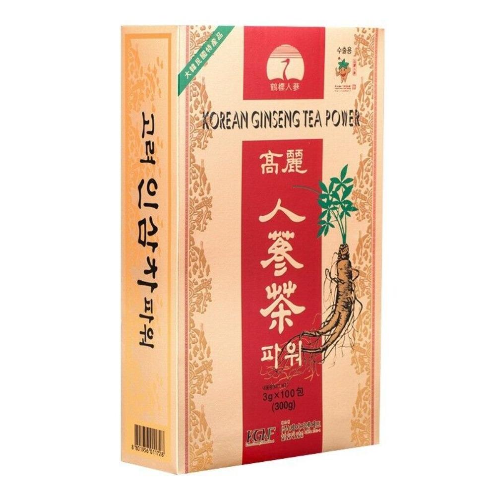 Korean Ginseng Tea Granules, Herbal Tea for Wellness, Caffeine Free, Energy Boost