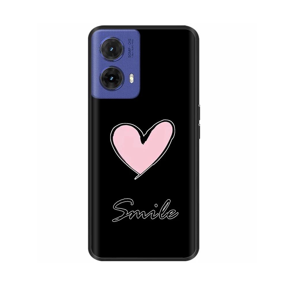 For Motorola Moto G85 Case Butterfly Soft Matte Silicone Back Cover For Moto G85 5G Cases MOTOG85 G 85 5G Funda Full Phone Coque