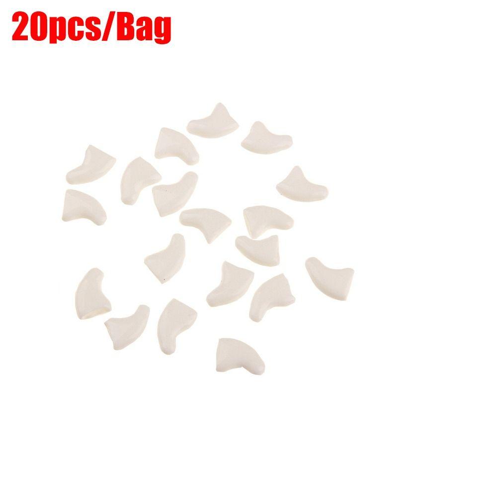 Colorful Cats Soft Nail Covers Anti-scratch Pet Nail Cover Fashion Cat Grooming Supplies