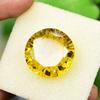 NATURAL Yellow Topaz   37.05 Ct Round Cut Loose Gemstone For Him/Her