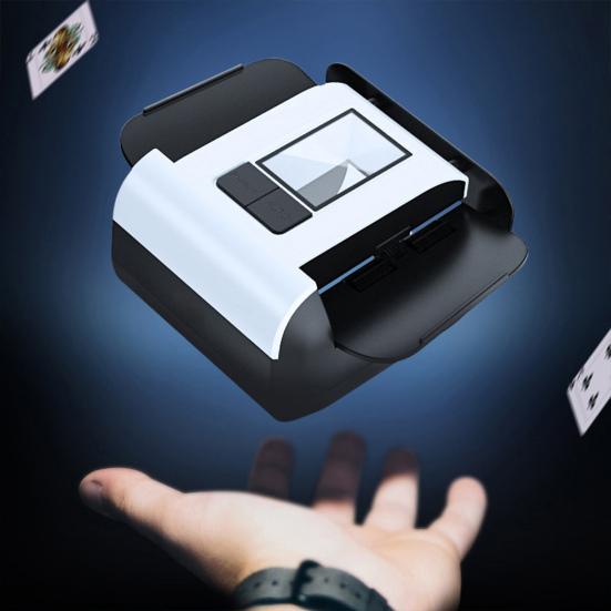 Embaralhador de cartas automático 2000mAh recarregável elétrico pôquer máquina de baralho de cartas ferramenta de baralho equipamento de cassino