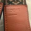 Used Excellent Condition LOEWE Shoulder Strap, Jacquard Anagram, Leather, Logo