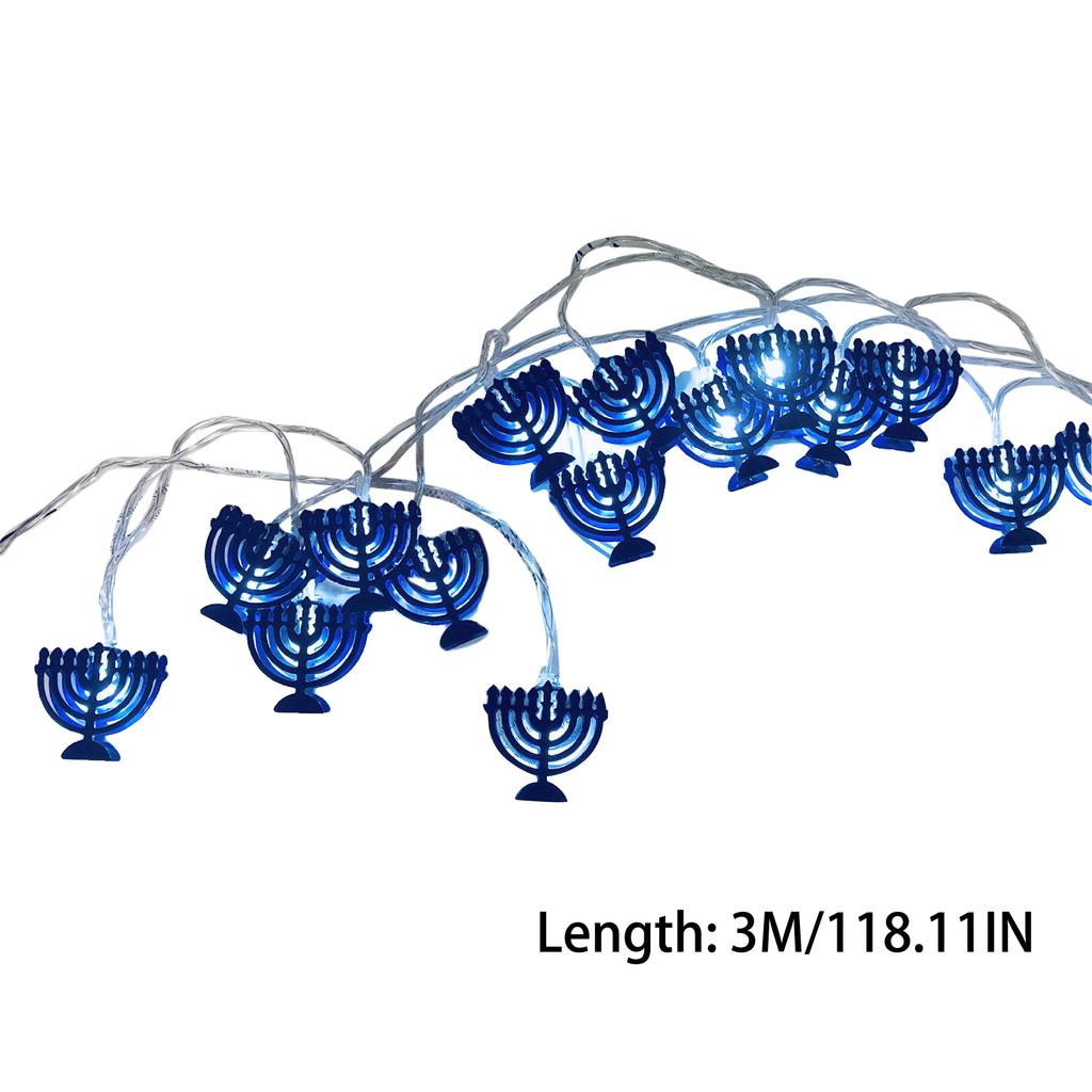 LED String Light Battery Powered Decorative String Lamp for Party Home Candlestick 3 Meters 20 Lights