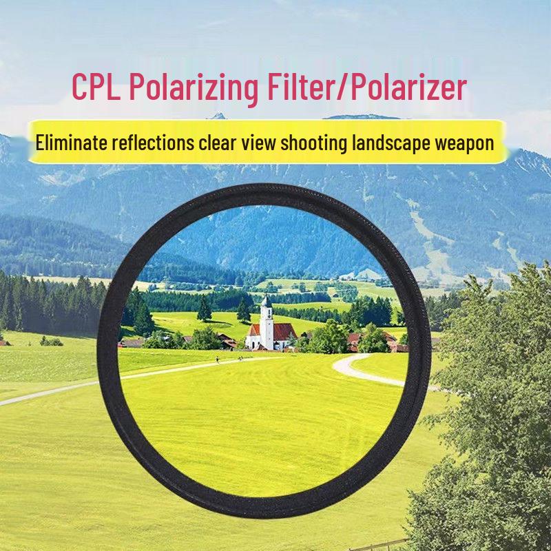 52mm Universal CPL Polarizing Filter for High-Definition Mobile Photography