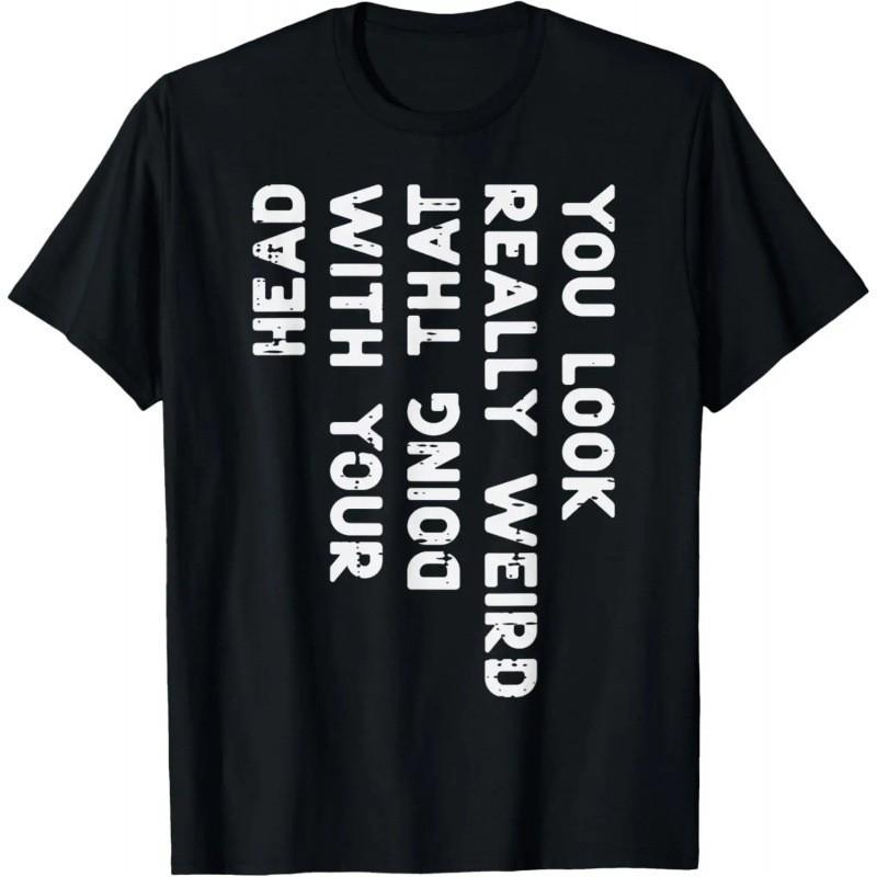 Mens Streetwear Graphic Tee Cotton Short Sleeve T-Shirt Loose Fit Casual