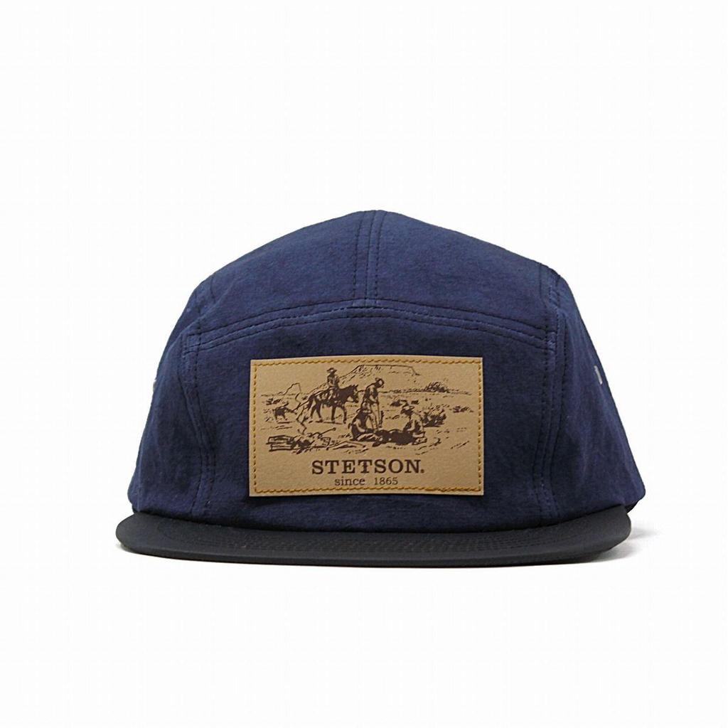 Used STETSON Spring Summer Jet Cap Hat JET CAP Men's Women's Made in Japan Navy Navy Father's Day [TB]