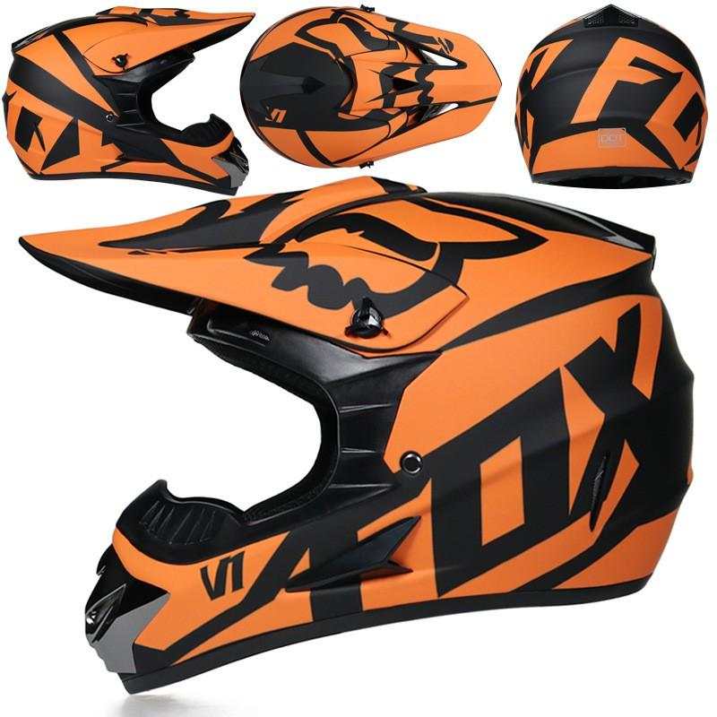 Full Face Mountain Bike Helmet Off-Road ATV Dirt Cycling Adult Unisex ABS Safety Gear