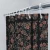 Raccoon Flower Shower Curtain Woodland Forest Animal Nature Bathroom Decor Sets Vintage Rustic Home Decor