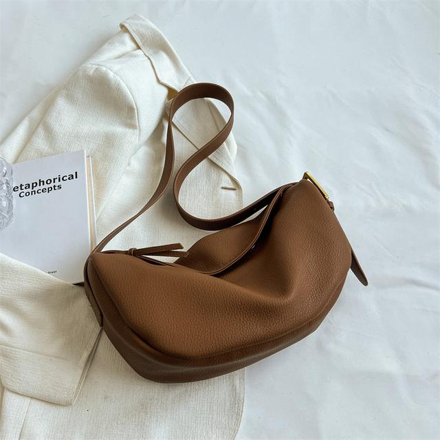 

Женские сумки через плечо 2023, кожаные дизайнерские дорожные сумки через плечо большой вместимости, сумки и кошельки Hobos, коричневый, черный