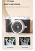 HD Dual Lens Retro Digital Camera with CCD Sensor for Travel, Campus, and Vlogging - Phone Upload Compatible