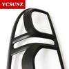 ABS Matte Black Tail light Cover Accessories For Toyota Hilux Vigo 2012 2013 2014 Rear Lamp Hood Car Exterior Parts