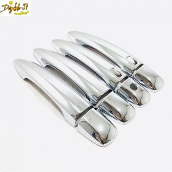 8pcs Chrome Door Handle Cover Molding Trim For Nissan Altima - New
