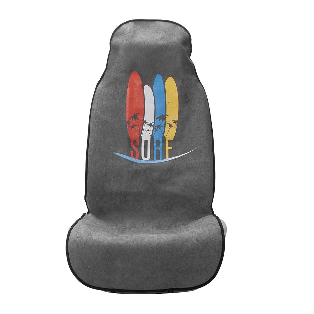 Waterproof Towel Car Interior Seat Cover High Back Bucket Throw Over Slip on Covers for Sport Gym Sweat Stain Protective Mat x1