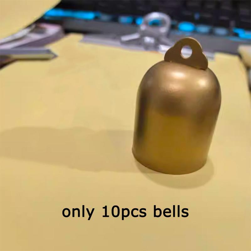 

WTEMPO Ретро Металлический Рождественский Колокольчик Рождественская Елка Подвесной Колокольчик Украшение DIY Подарочная Упаковка Коробки Декор Колокольчики Музыка Ветра Аксессуары для Рукоделия 10pcs золотой