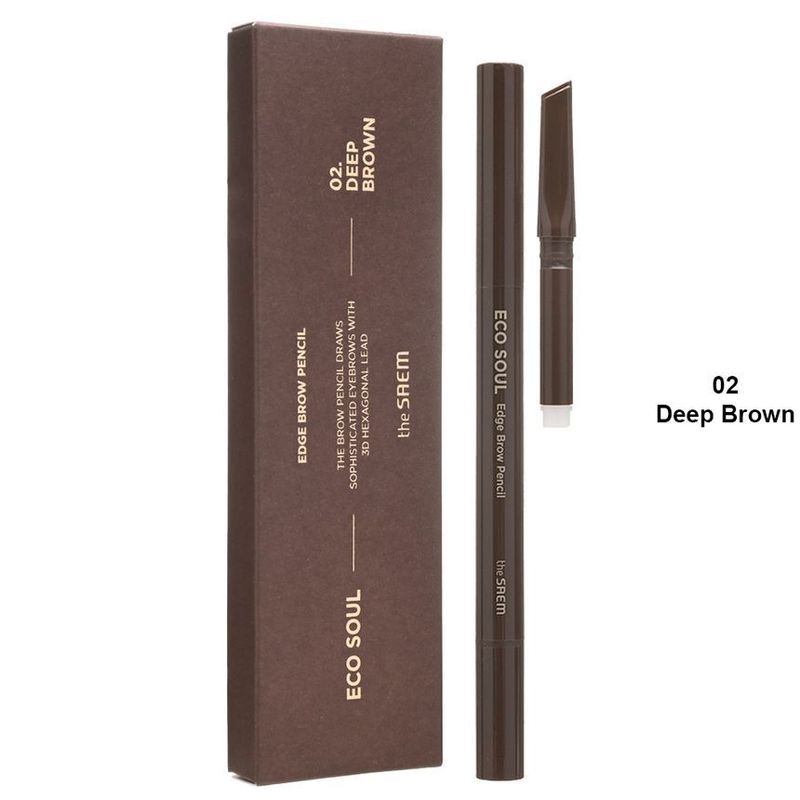The Saem Eco Soul Edge Brow Pencil Set - 3 Colors