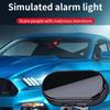 Auto Solarbetriebene Sicherheits-Stroboskopleuchte Dummy-Alarm Drahtlose Warnleuchten Diebstahlschutz Warnleuchten Imitation LED Blinkend