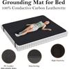Grounding Mat for Bed 27x76 Inch Breathable Earthing Pad with 15 Ft Grounding Cord Better Sleep Home Use