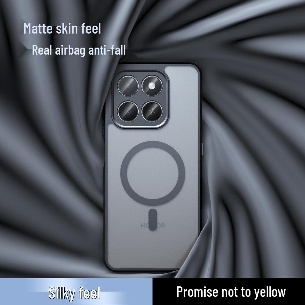 Honor X9D Smart Magnetische Mattierte Transparente Sturzsichere Hülle