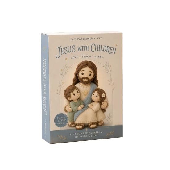 Faith Blessings DIY Patchwork Kit for Adults Beginners Religious Quilt Art Project Christian