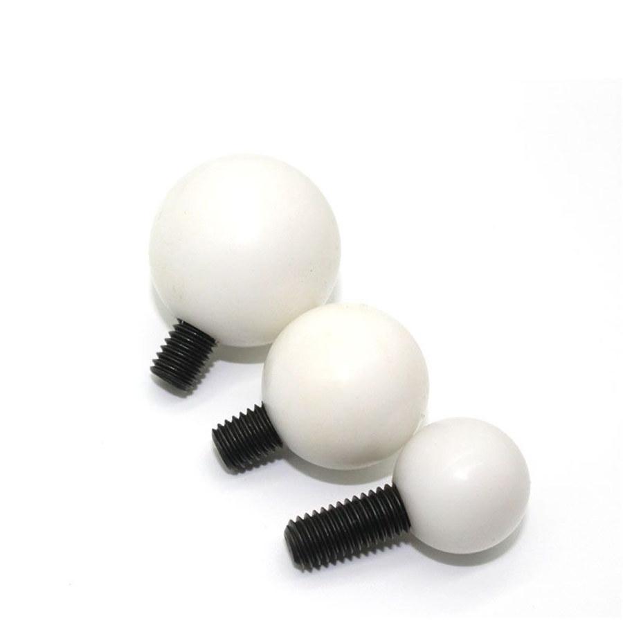 M8 Screw Nylon Round Tip for Car Dent Repair Tools Dent Repair Pen Hook Ball kit Rod Accessory Round Ball Tips