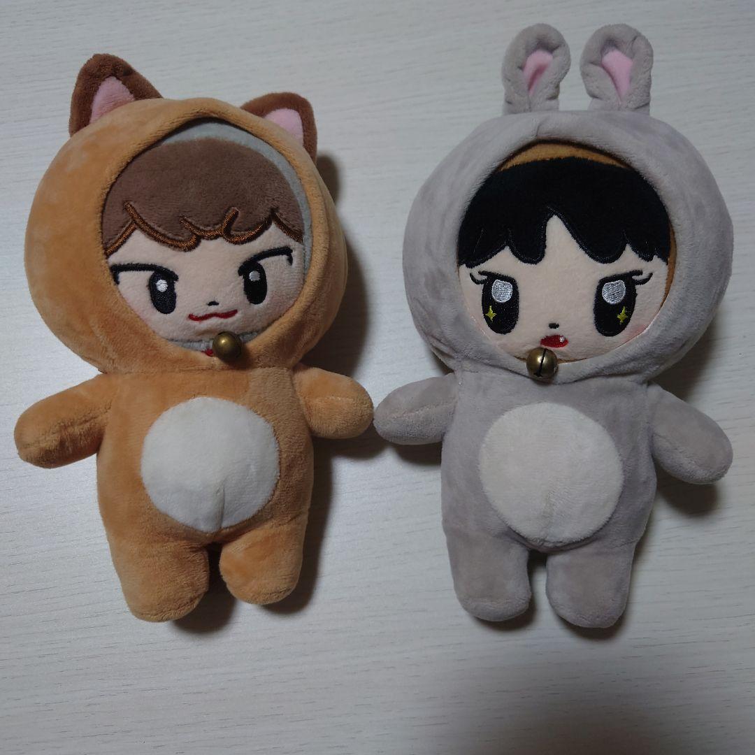 

[USED] SEVENTEEN Hoshi Mingyu Korean Plush Toy 23cm Master