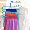 Five-Layer Multifunctional Hanging Rack for Pants, Silk Scarves, and Ties