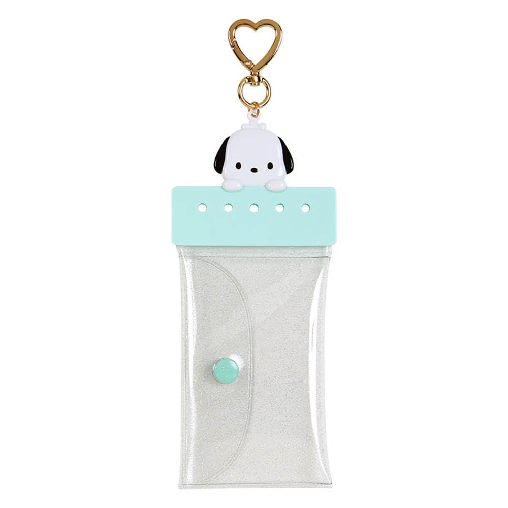 Sanrio Custom Clear Pouch approximately wide x 1cm deep x 17cm high metal Storage approximately 7cm wide x 1cm deep x 11cm Product 685721 (My