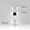 30ml Empty Pump Jar Refillable Cream Jar Vacuum Bottle Squeeze Lotion Jar Portable Travel Container For Cosmetics Lotion ZH