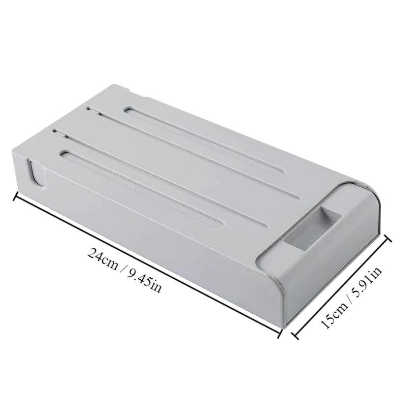 

1 шт. Скрытый настольный ящик для хранения, ящик для хранения, офисный стол, ящик для хранения косметики, канцелярские принадлежности, стеллаж для хранения мусора