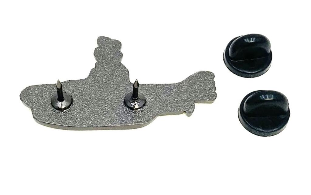 The Beatles Yellow Submarine Pin Badge Size 4cm X (approx.) 2.3cm