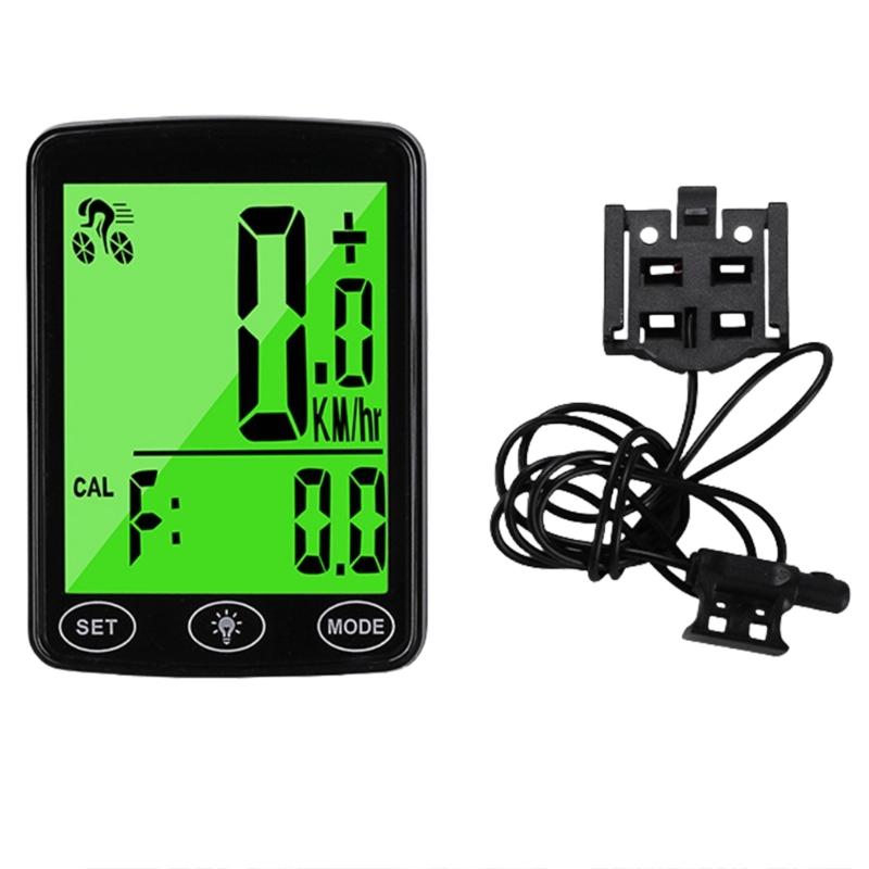 1Set Wireless Bike Computer Wireless Bike Speedometers Waterproofed Bike Computer for Outdoor Cycling