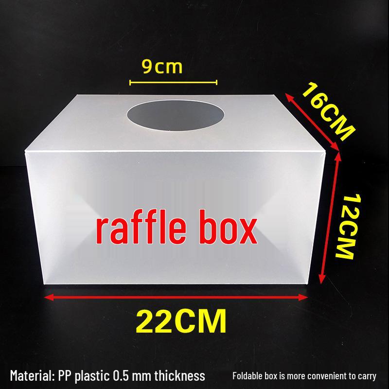 

Multipurpose Raffle & Suggestion Box for Events and Collections
