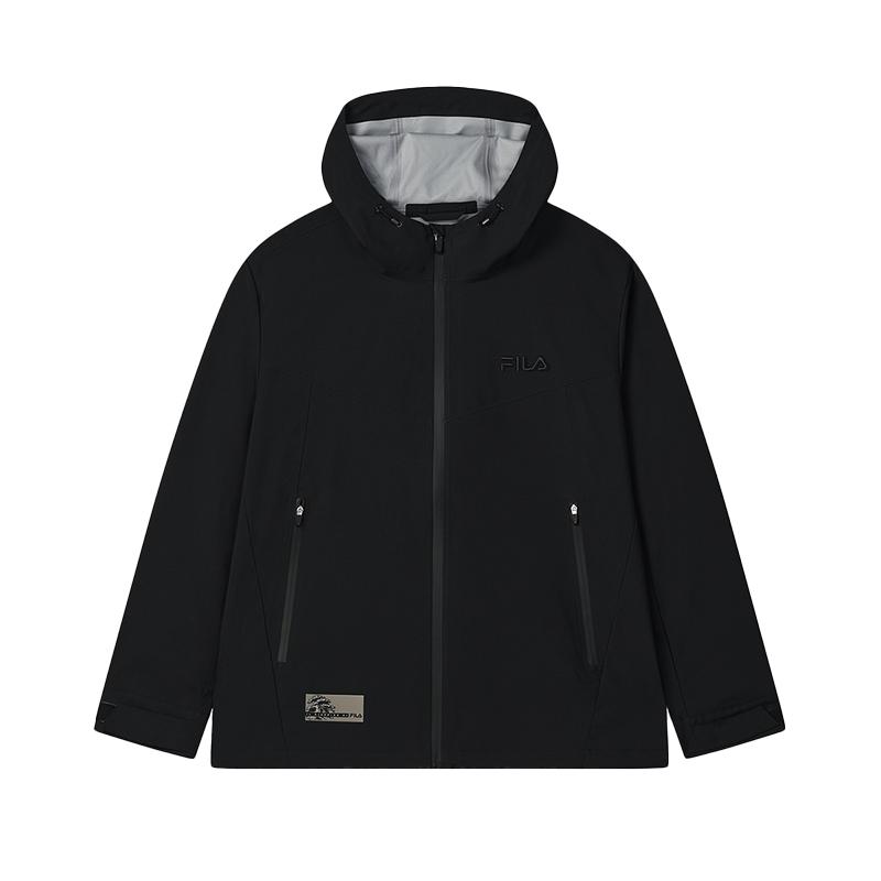 FILA Heritage Classic Trendy Versatile Outdoor Jacket Men Jacket Dark F11M538705F-BK