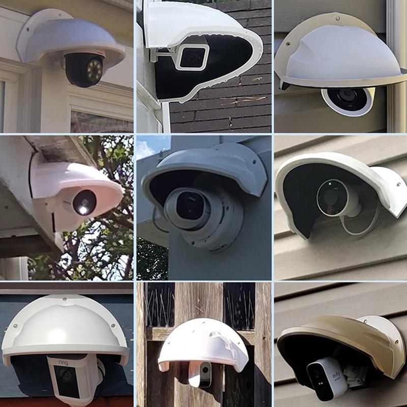 Universal Outdoor Sun Rain Shade Cover Shield Protection Security Camera