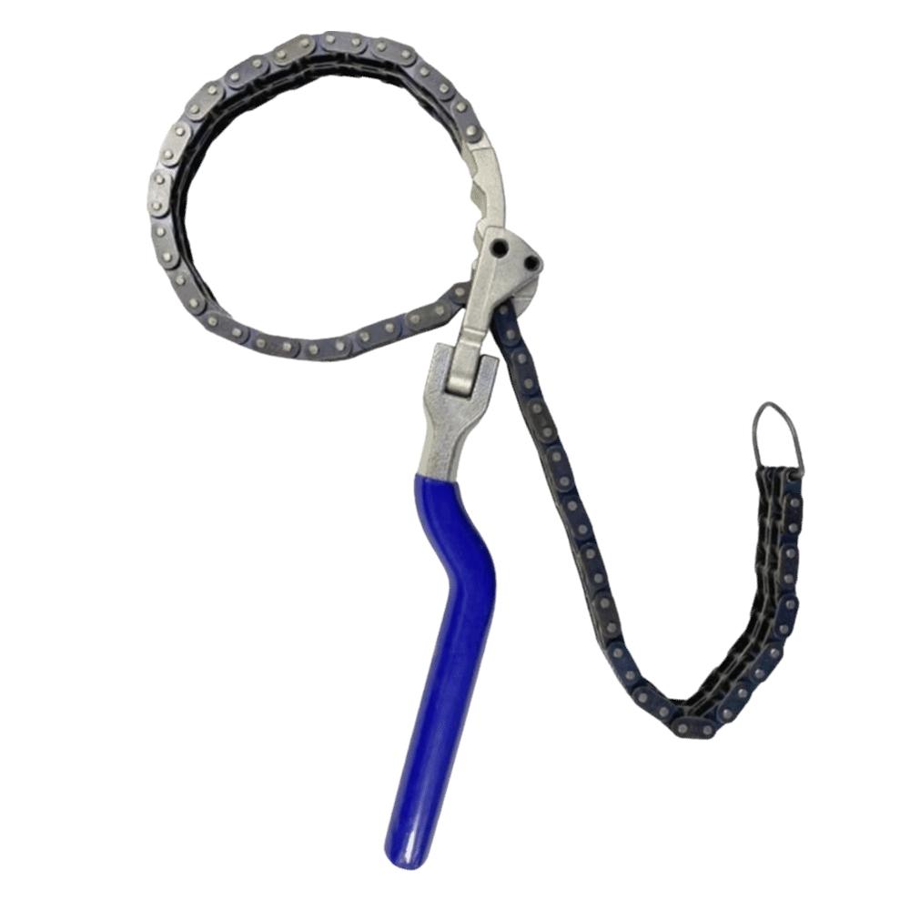 Flexible Chain Chain Filter Wrench Adjustable Grip Oil Filter Removal Tool  Oil Filter Disassembly