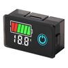 Digital Voltage Battery Meter LCD Display Voltmeters Tester Instrument for 8-100V Vehicle Boats Marine Home Appliances