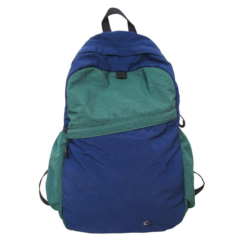 Schoolbag Large Capacity Bag Women's 1011 New Versatile Backpack Casual Couple Travel Bag Lightweight Student School Bag
