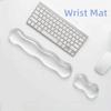 With Wrist Rest Mouse Pad Silicone Mouse Wrist Mat Soft Ergonomic Keyboard Wrist Rest  Home Use
