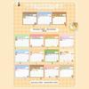 Coil 2026 Desk Calendar Capybara/Panda Schedule Planner Mini Calendar  Office School Supplies