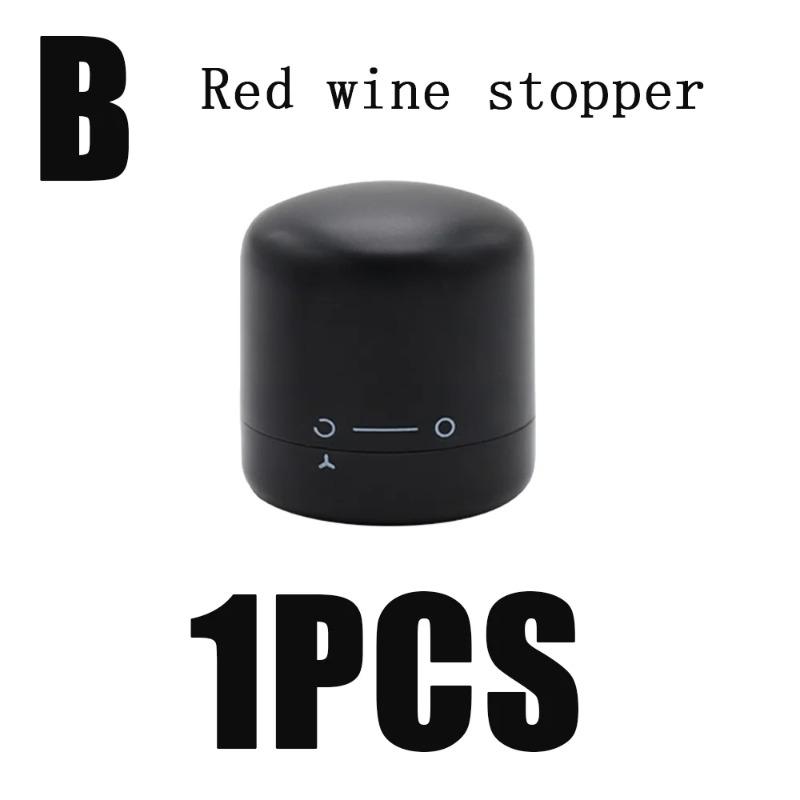 1/2pcs Sealing Red Wine Champagne Stoppers Rotating Leak Proof Reusable Leakproof Stoppers Domestic Kitchen Keep Fresh Tools