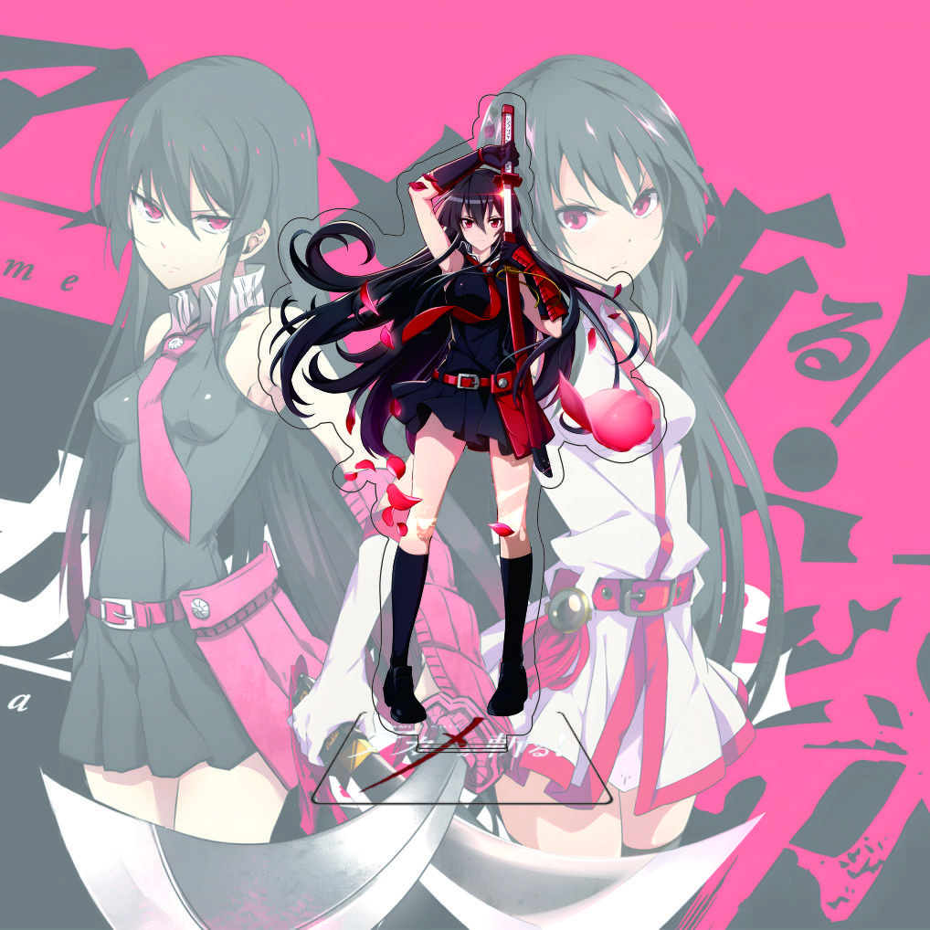 Anime Akame ga KILL 15cm Acrylic Stand Model Cosplay Characters Ornament Accessories Goods Collection Gifts
