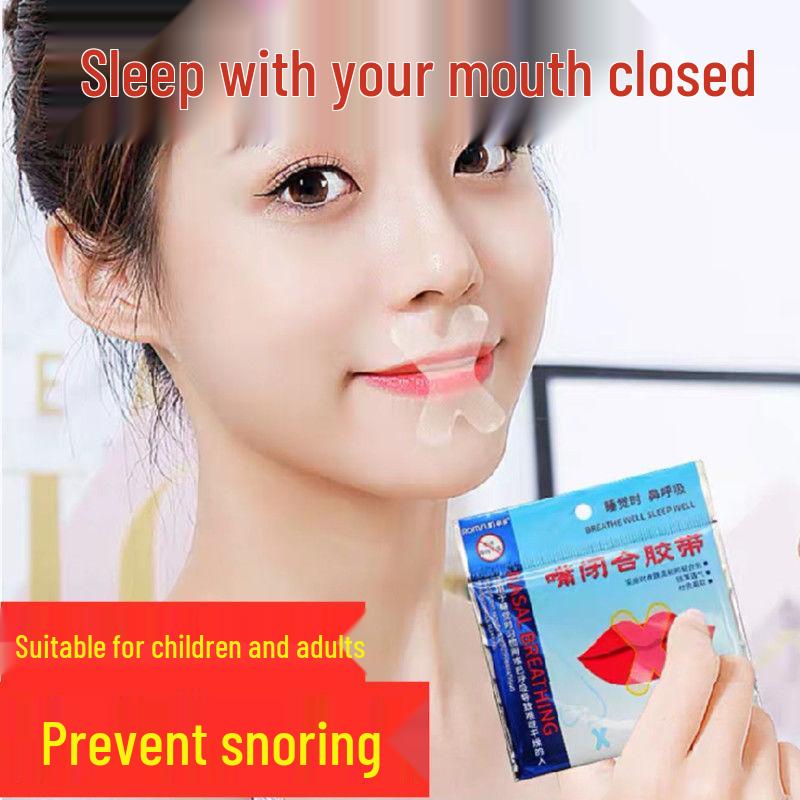 Mouth Breathing Correction Patch: Anti-Snoring Adhesive for Children, Japan
