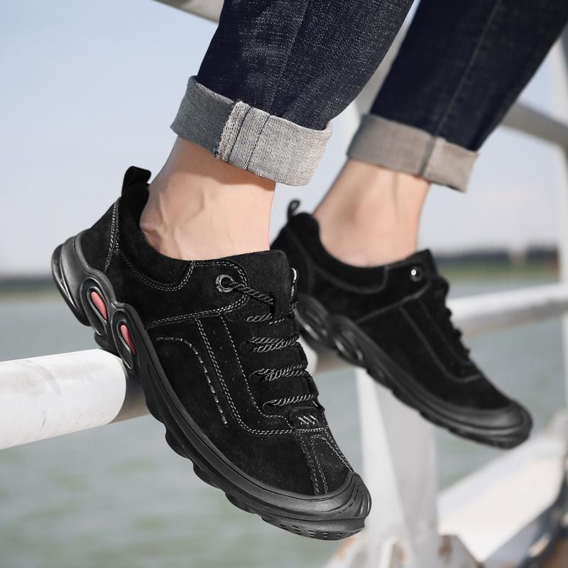 Spring Popular Men 'S Loafers Outdoor Sports All -Matchmen 'S Shoes Casual Fashion Hiking Shoes Breathable Lightweight Hiking Shoes