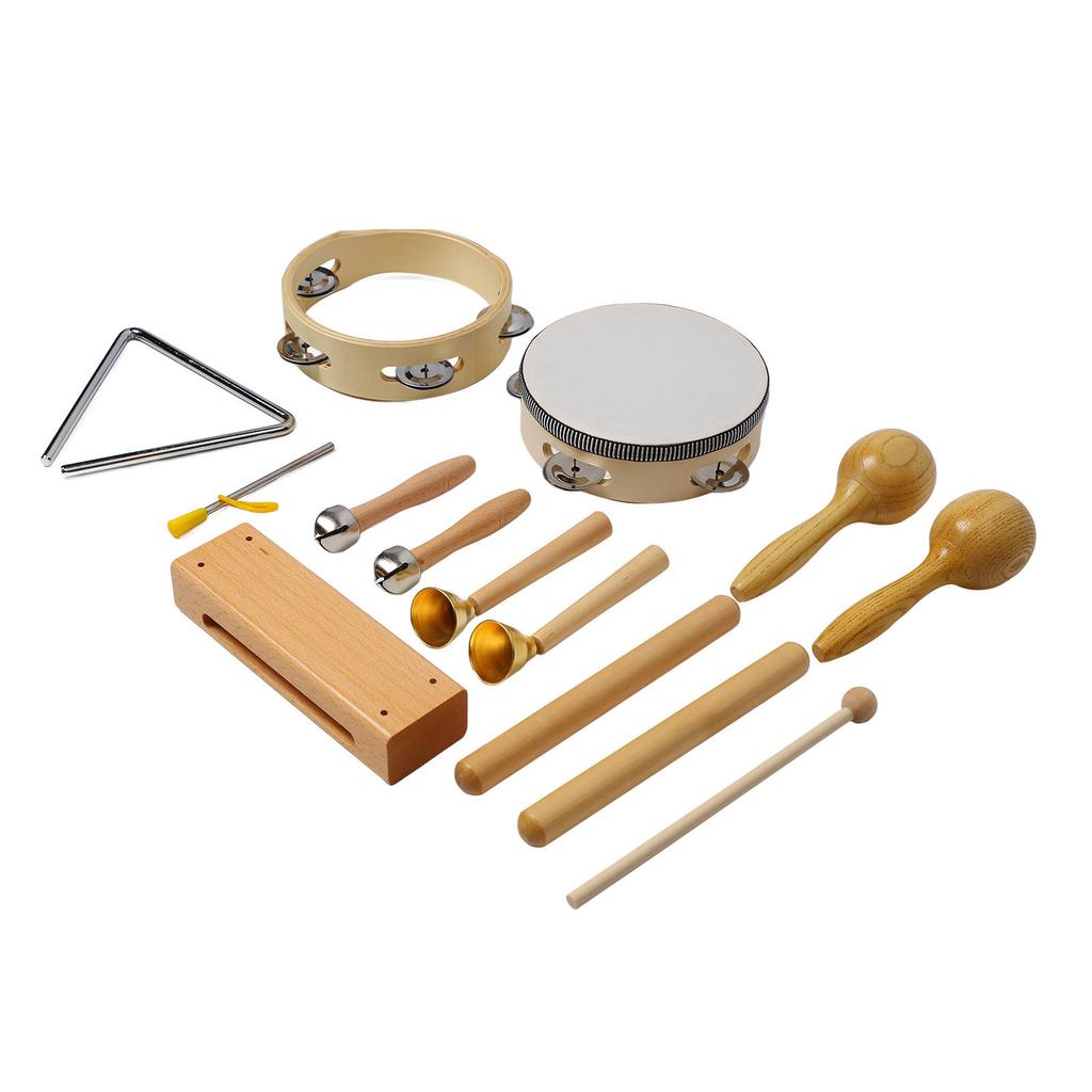 Orff Instrument Set Musical Percussion Kindergarten Early Learning Tool Teaching Aids