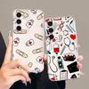 Coole Krankenschwester Medizin Handyhülle für Samsung Galaxy A52 A31 A14 A16 A26 A24 A34 A35 A54 A15 A55 A23 A36 A13 A25 A51 A56 A50